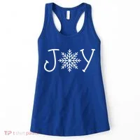 Joy Snowflake Christmas Women's Tank Top thumb 0