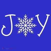 Joy Snowflake Christmas Toddler T-Shirt thumb 4