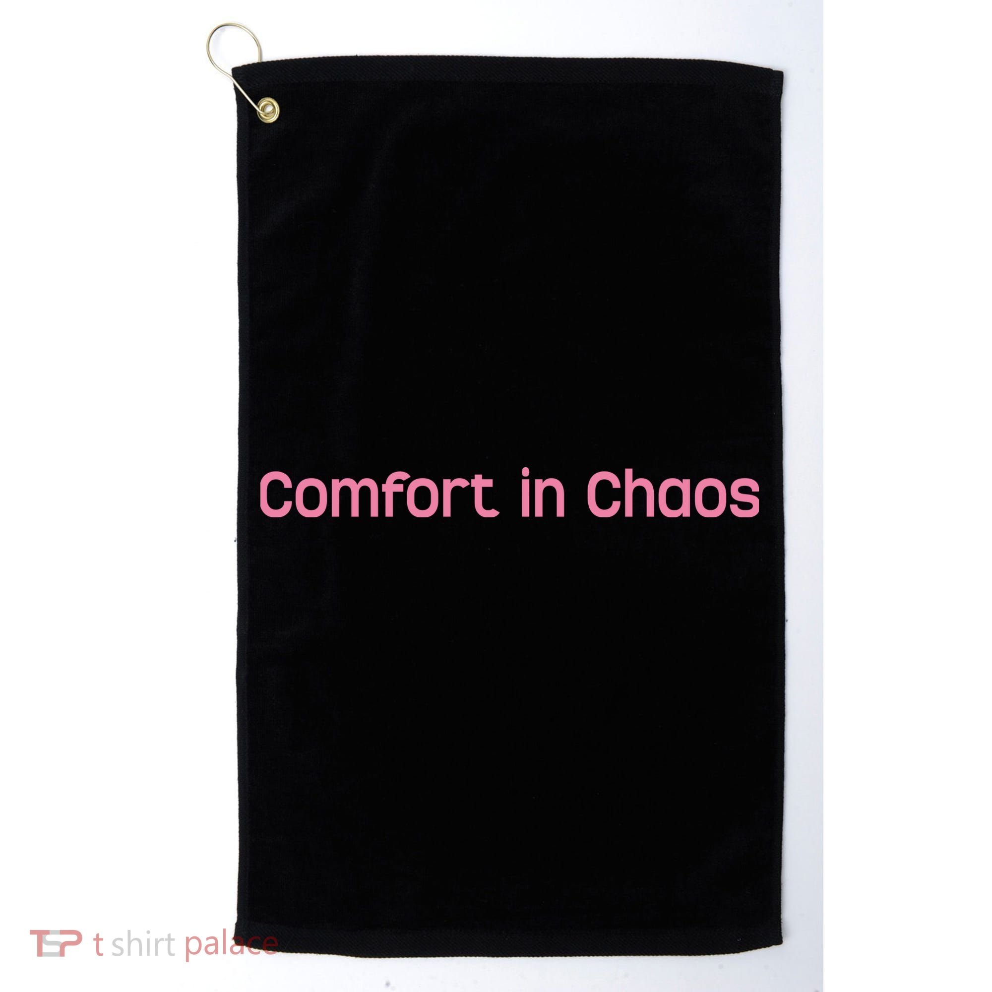 John Summit Comfort In Chaos Golf Towel