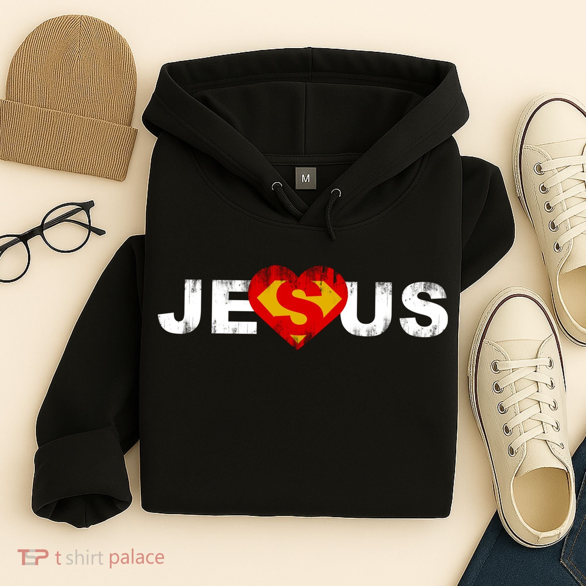 Jesus Superhero Christianity Hoodie