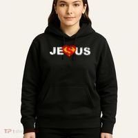 Jesus Superhero Christianity Hoodie thumb 5