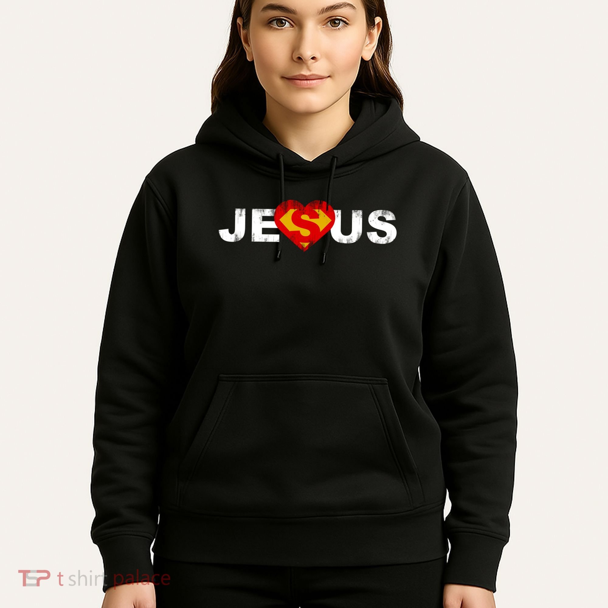 Jesus Superhero Christianity Hoodie