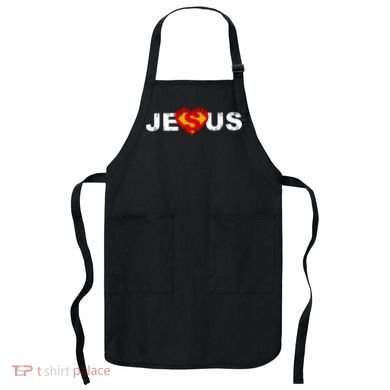 Jesus Superhero Christianity Apron