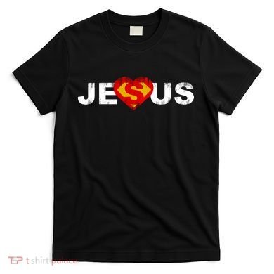 Jesus Superhero Christianity T-Shirt