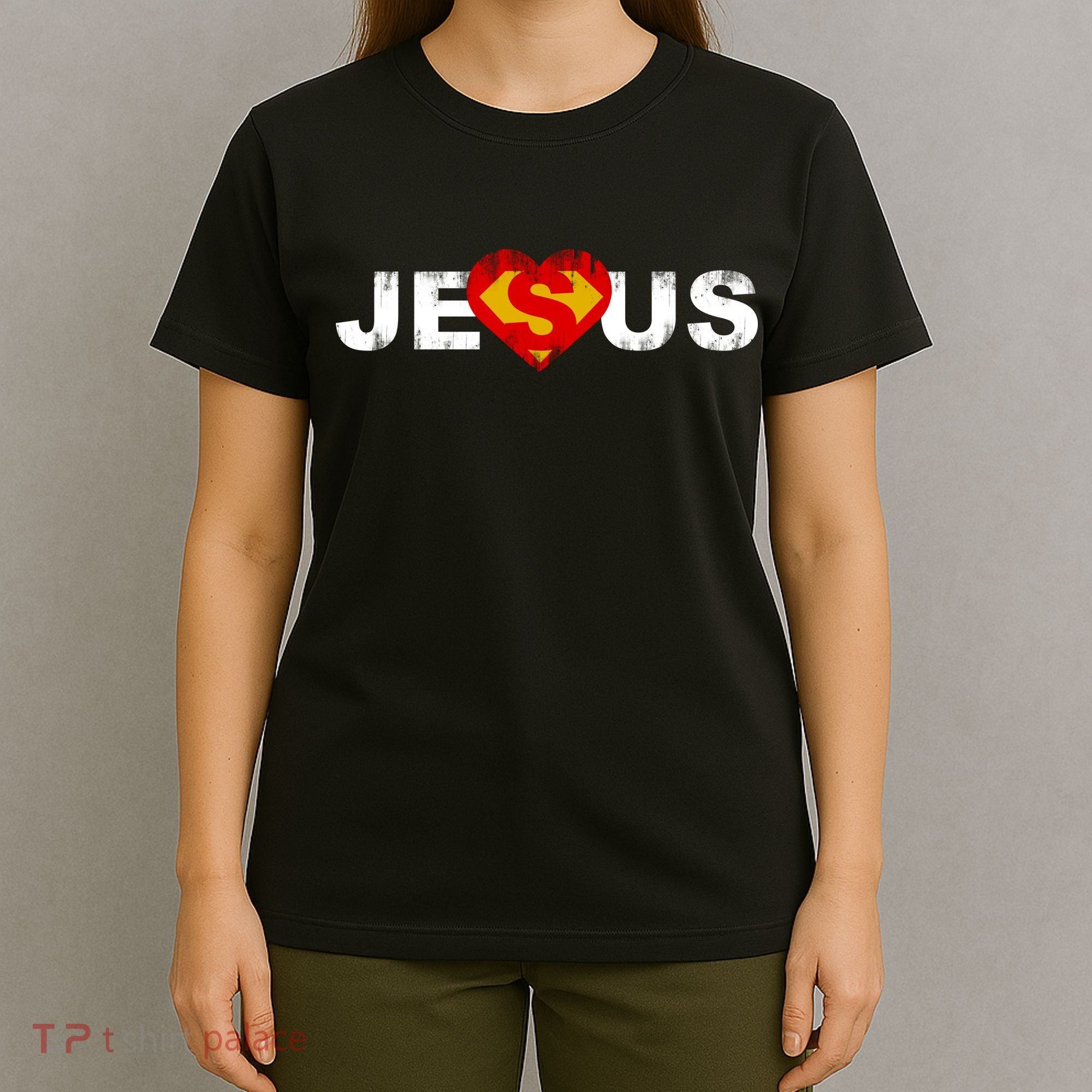 Jesus Superhero Christianity T-Shirt