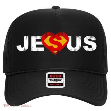 Jesus Superhero Christianity Hat