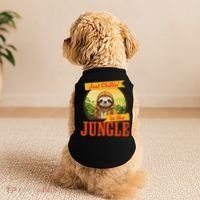 Jungle Sloth, Chilling In The Jungle Sloth Doggie Tank thumb 2