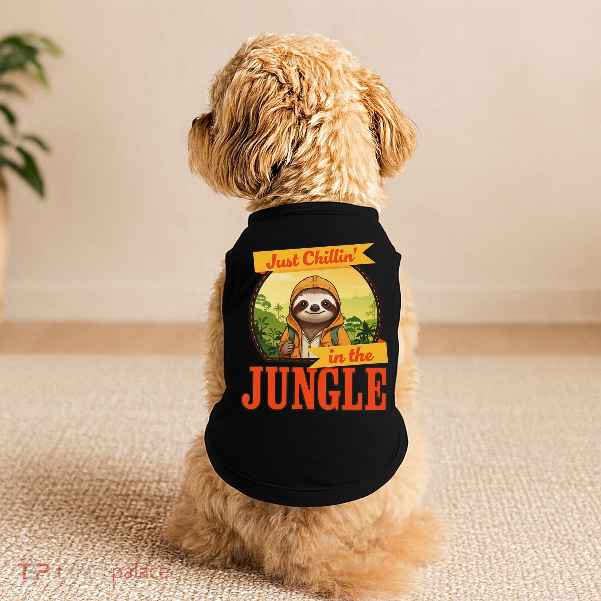 Jungle Sloth, Chilling In The Jungle Sloth Doggie Tank