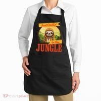 Jungle Sloth, Chilling In The Jungle Sloth Apron thumb 2