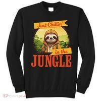 Jungle Sloth, Chilling In The Jungle Sloth Sweatshirt thumb 0