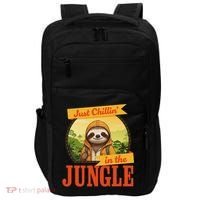 Jungle Sloth, Chilling In The Jungle Sloth Impact Tech Backpack thumb 0
