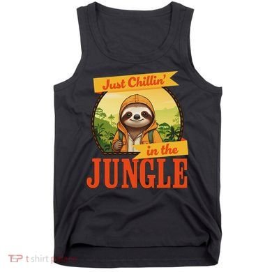 Jungle Sloth, Chilling In The Jungle Sloth Tank Top