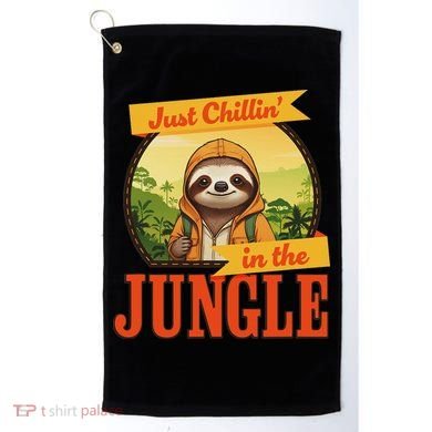 Jungle Sloth, Chilling In The Jungle Sloth Golf Towel