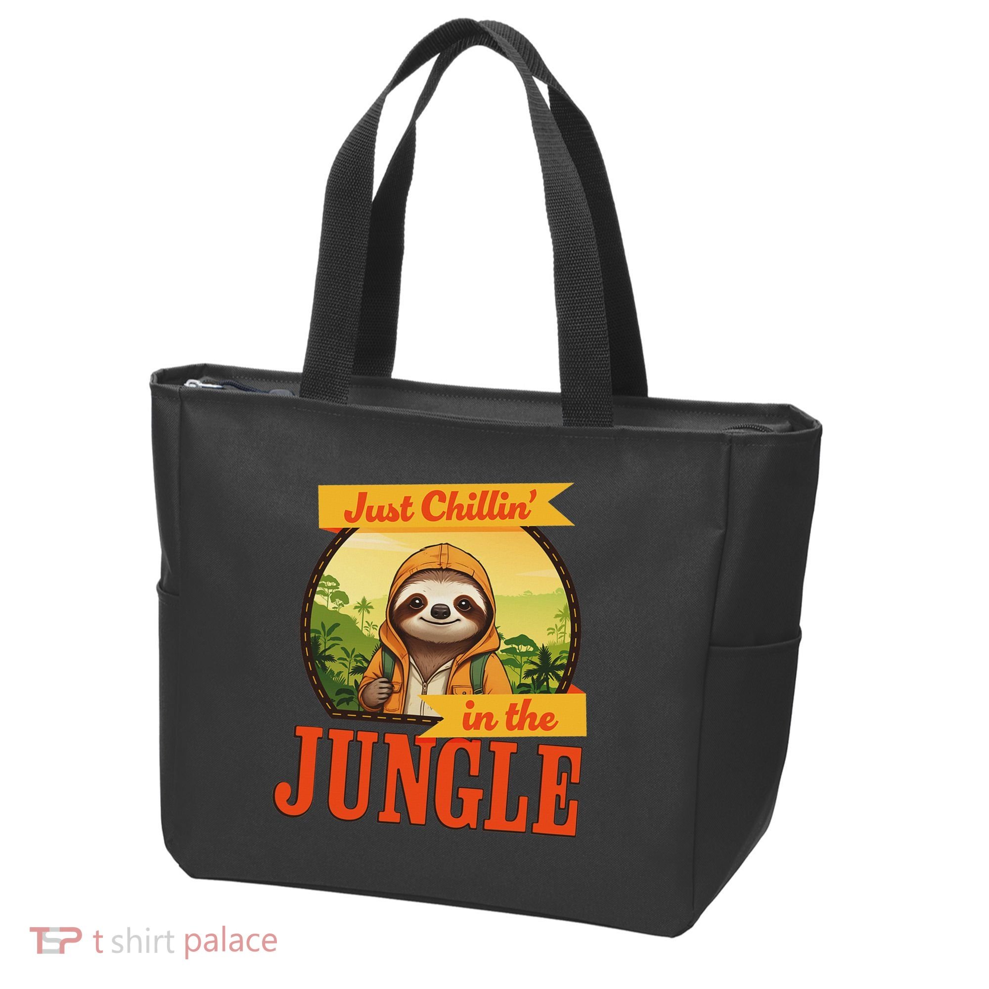 Jungle Sloth, Chilling In The Jungle Sloth Tote Bag