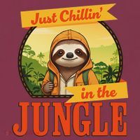 Jungle Sloth, Chilling In The Jungle Sloth 16oz Travel Tumbler thumb 2