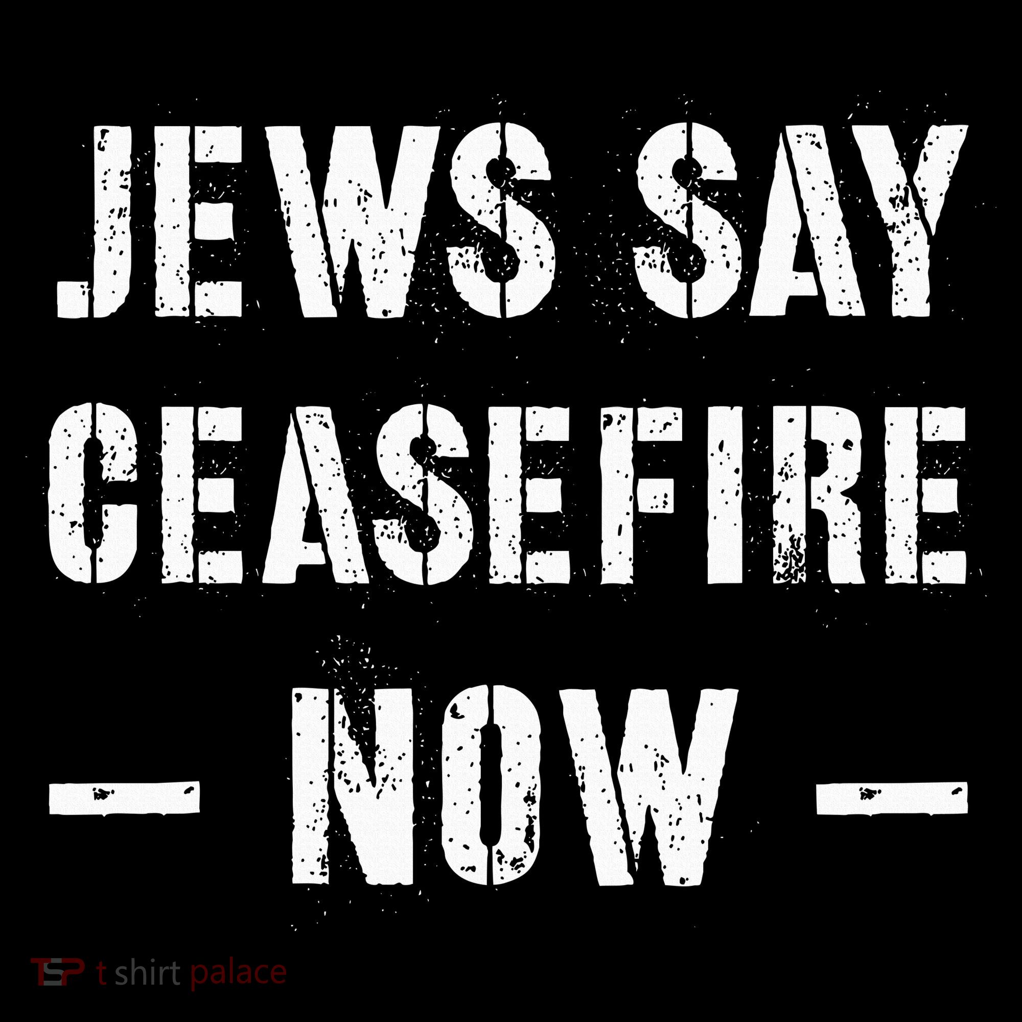 JEWS SAY CEASEFIRE NOW!  Kids Hoodie