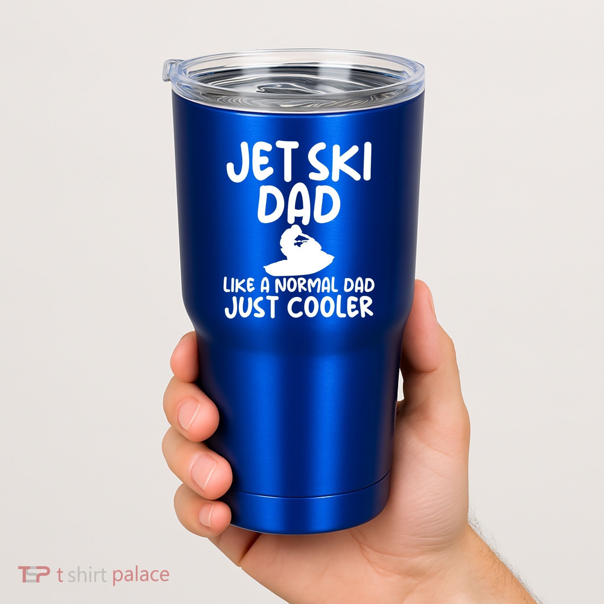 Jet Ski Dad Like A Normal Dad Only Cooler Gag For Fathers Funny Gift Tumbler