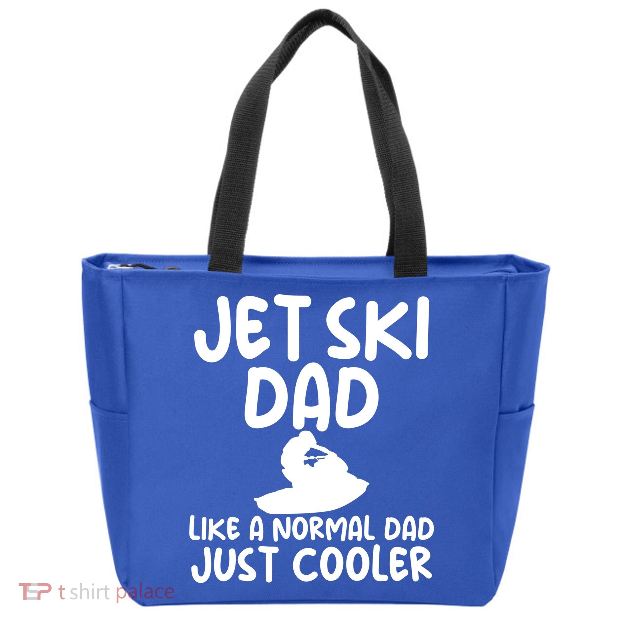 Jet Ski Dad Like A Normal Dad Only Cooler Gag For Fathers Funny Gift Tote Bag