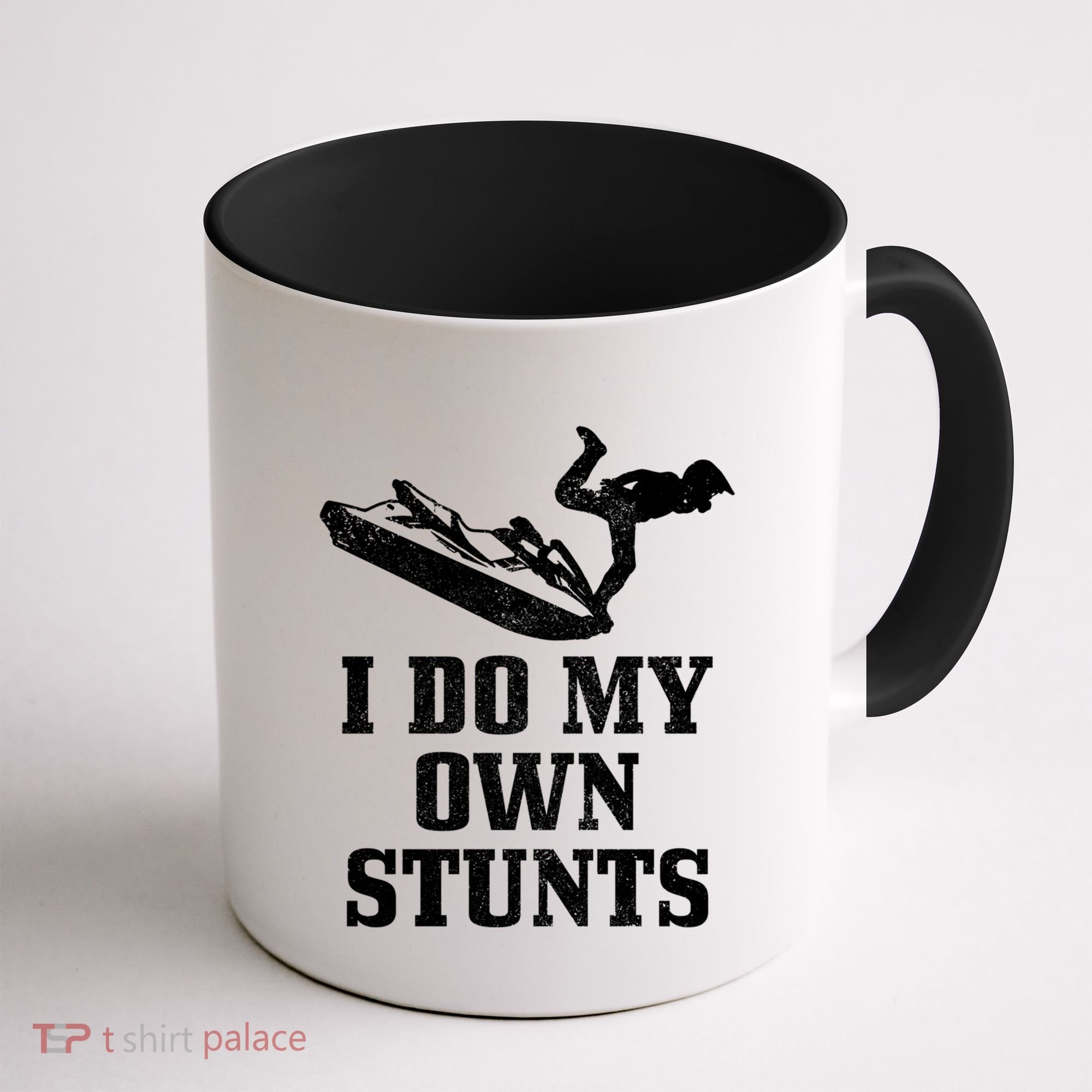 Jet Ski Do My Own Stunts Funny Jet Skiing Gift Coffee Mug