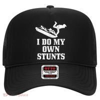 Jet Ski Do My Own Stunts Funny Jet Skiing Gift Hat thumb 0