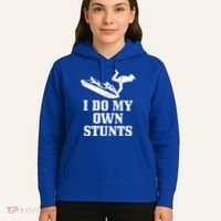 Jet Ski Do My Own Stunts Funny Jet Skiing Gift Hoodie thumb 5