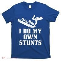 Jet Ski Do My Own Stunts Funny Jet Skiing Gift T-Shirt thumb 0