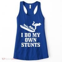 Jet Ski Do My Own Stunts Funny Jet Skiing Gift Women's Tank Top thumb 0