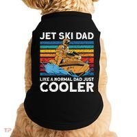 Jet Skiing Dad Like A Normal Dad Just Cooler Jet Ski Funny Gift Doggie Tank thumb 0