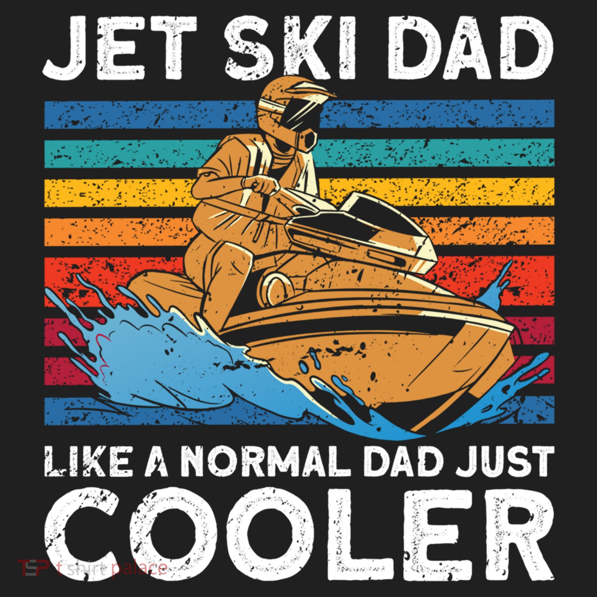 Jet Skiing Dad Like A Normal Dad Just Cooler Jet Ski Funny Gift Beanie