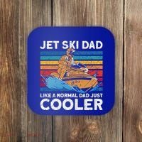 Jet Skiing Dad Like A Normal Dad Just Cooler Jet Ski Funny Gift Coaster thumb 0