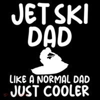 Jet Ski Dad Like A Normal Dad Just Coolder Funny Hoodie thumb 7
