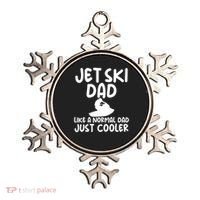 Jet Ski Dad Like A Normal Dad Just Coolder Funny Ornament thumb 0