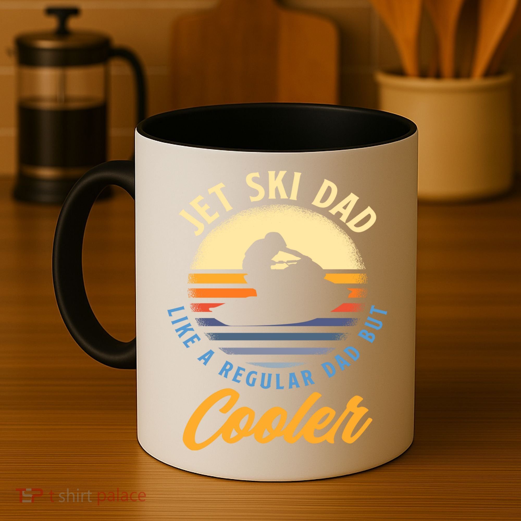 Jet Ski Dad Like A Regular Dad But Cooler Jet Ski Cute Gift Coffee Mug