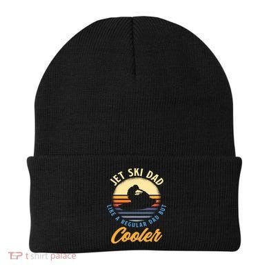 Jet Ski Dad Like A Regular Dad But Cooler Jet Ski Cute Gift Beanie