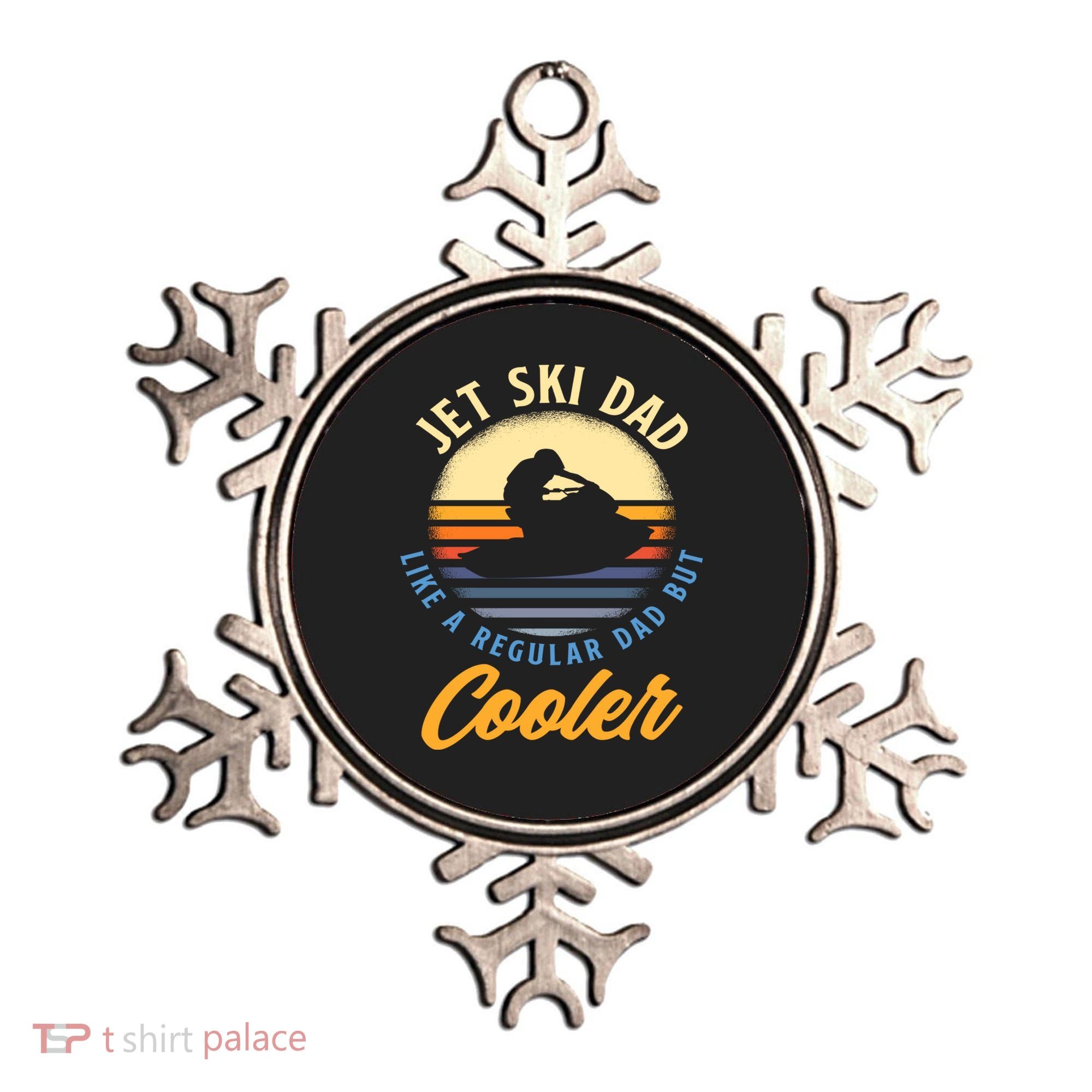 Jet Ski Dad Like A Regular Dad But Cooler Jet Ski Cute Gift Ornament