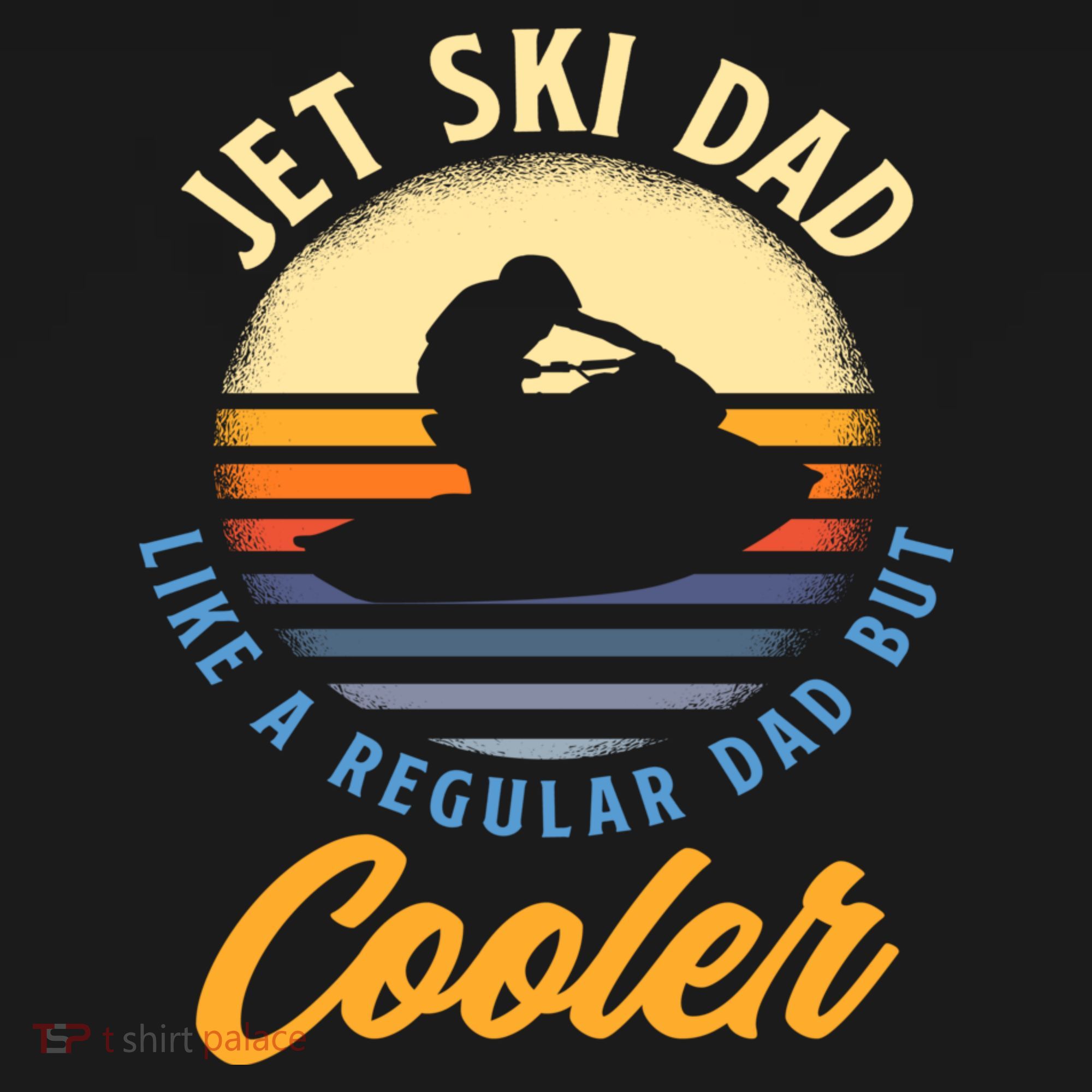 Jet Ski Dad Like A Regular Dad But Cooler Jet Ski Cute Gift Ornament