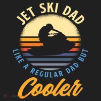 Jet Ski Dad Like A Regular Dad But Cooler Jet Ski Cute Gift Hat thumb 2