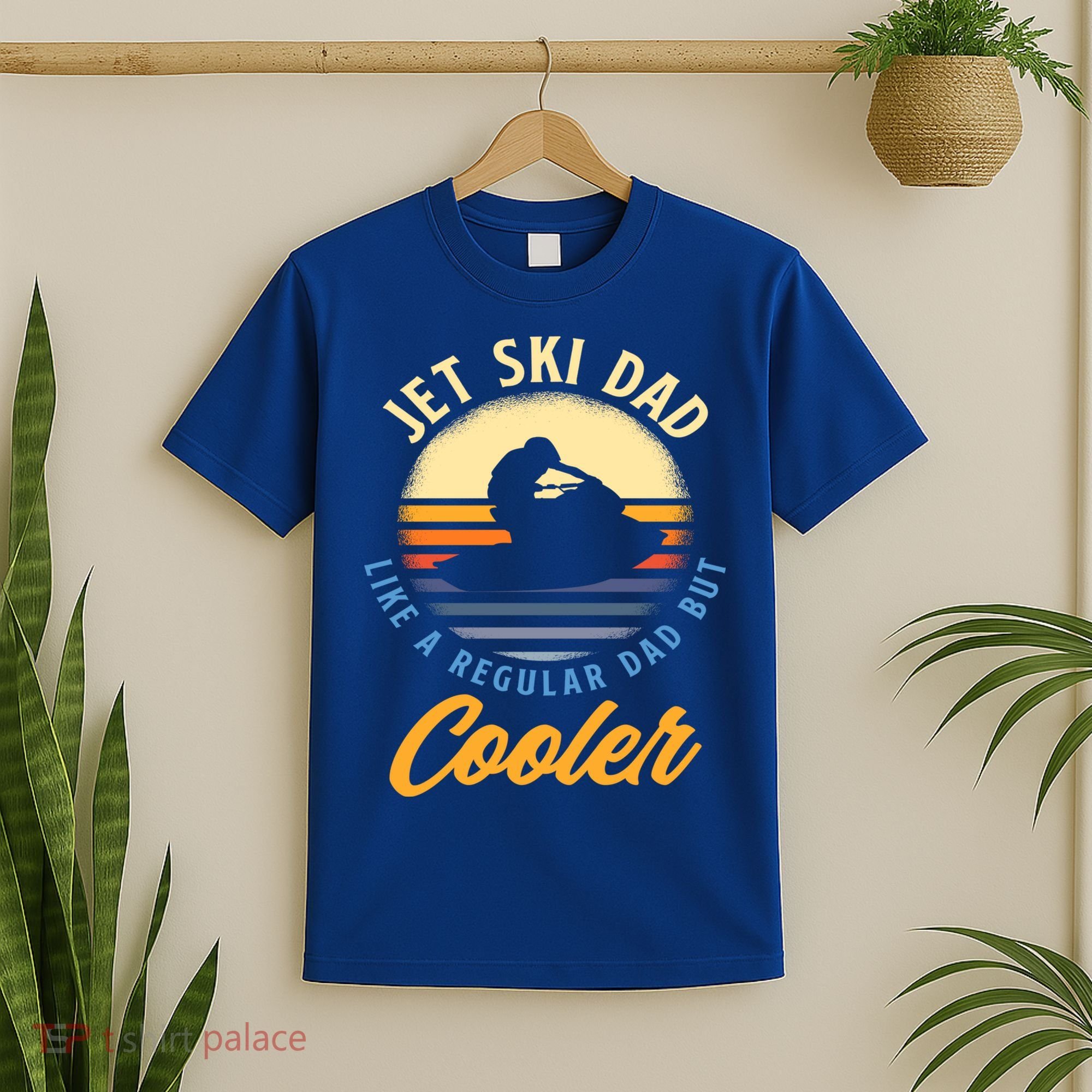 Jet Ski Dad Like A Regular Dad But Cooler Jet Ski Cute Gift T-Shirt