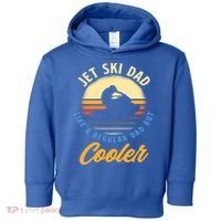 Jet Ski Dad Like A Regular Dad But Cooler Jet Ski Cute Gift Toddler Hoodie thumb 0