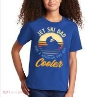 Jet Ski Dad Like A Regular Dad But Cooler Jet Ski Cute Gift Kids T-Shirt thumb 2