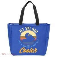 Jet Ski Dad Like A Regular Dad But Cooler Jet Ski Cute Gift Tote Bag thumb 0