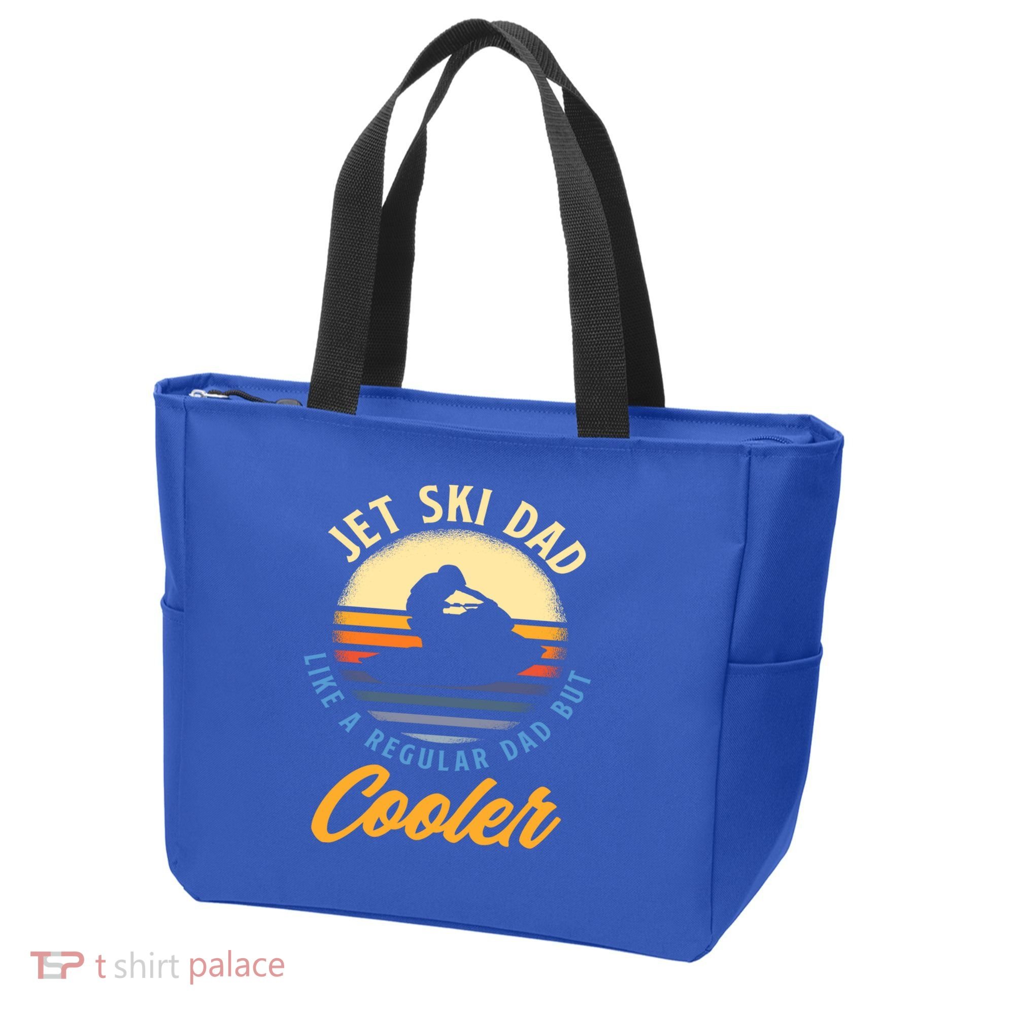 Jet Ski Dad Like A Regular Dad But Cooler Jet Ski Cute Gift Tote Bag