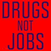 Drugs Not Jobs Santa Hat thumb 1
