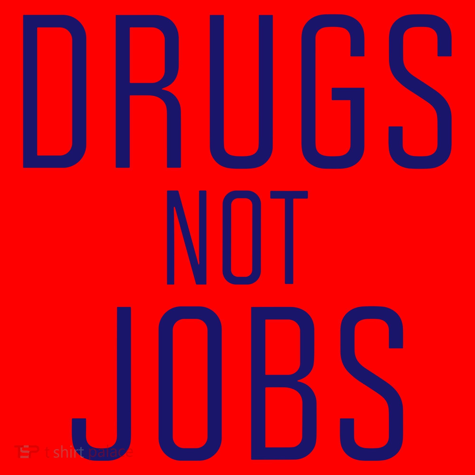 Drugs Not Jobs Santa Hat