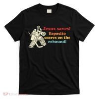Jesus Saves Esposito Scores On The Rebound T-Shirt thumb 0