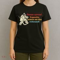 Jesus Saves Esposito Scores On The Rebound T-Shirt thumb 4