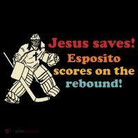 Jesus Saves Esposito Scores On The Rebound Coffee Mug thumb 5