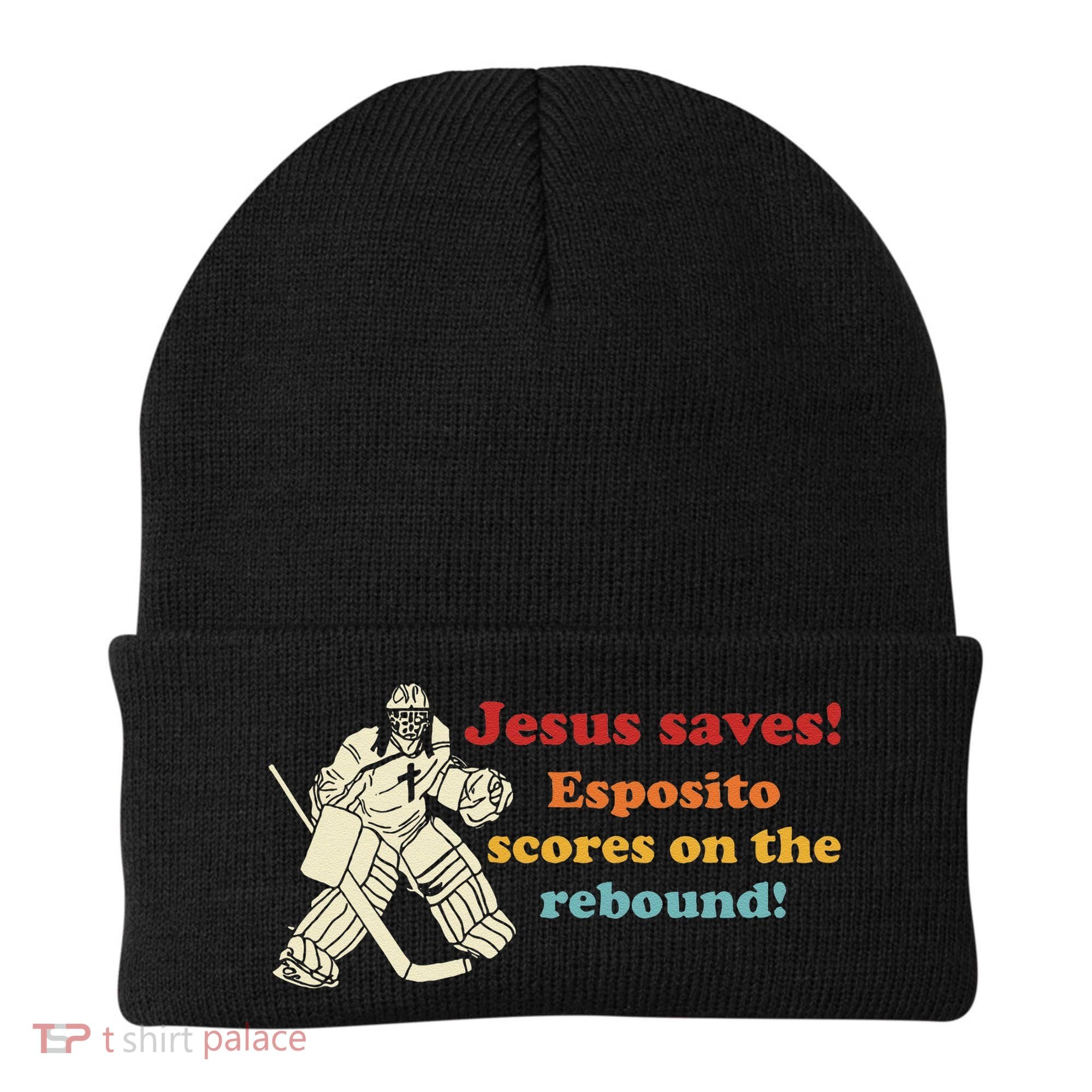 Jesus Saves Esposito Scores On The Rebound Beanie