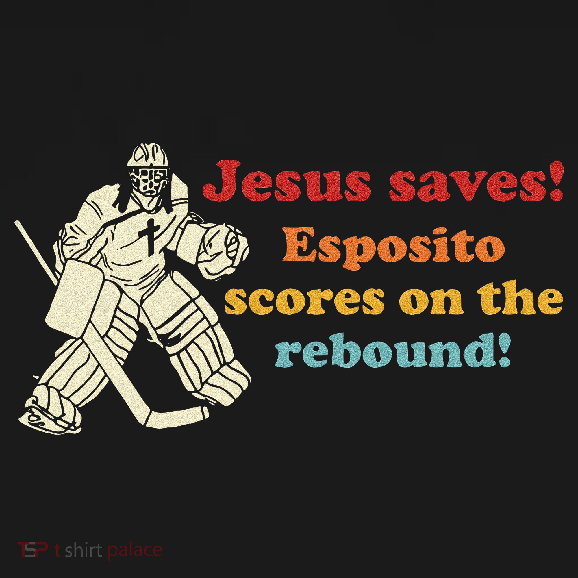 Jesus Saves Esposito Scores On The Rebound Women's Hoodie