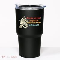 Jesus Saves Esposito Scores On The Rebound Tumbler thumb 0